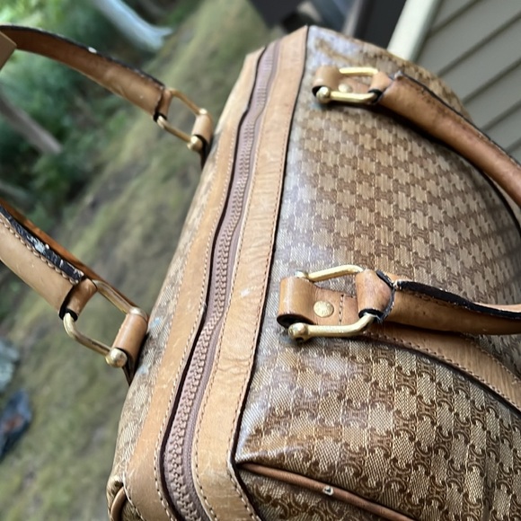 Celine with Exposed Piping 2 corners - Celine Macadam Boston Bag - Picture 10 of 16